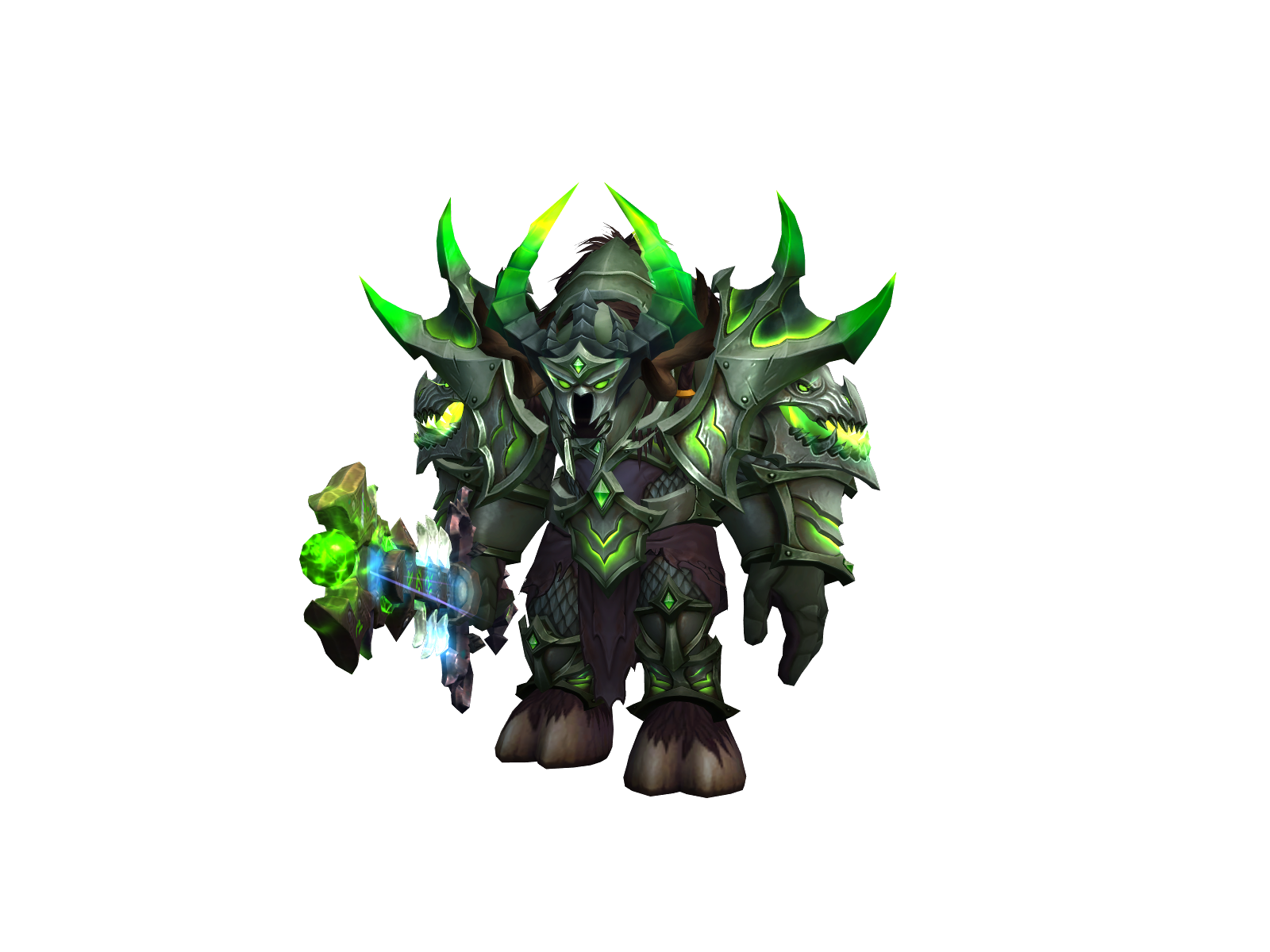 Gravetitan 3D character render