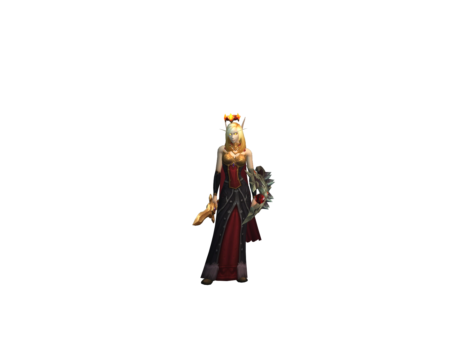 Loreline 3D character render
