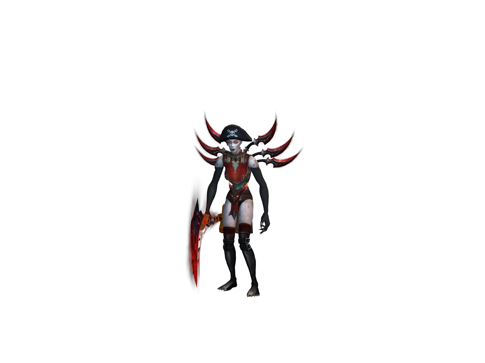 Penance 3D character render