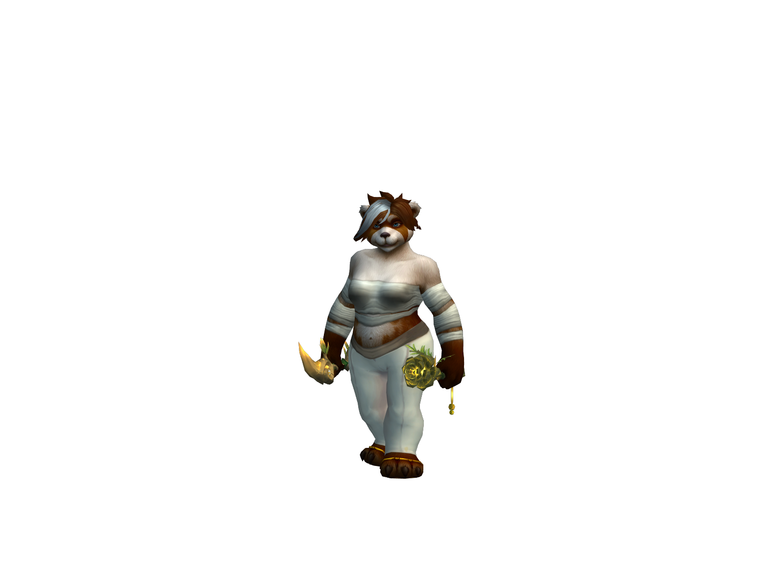 Smellypanda 3D character render