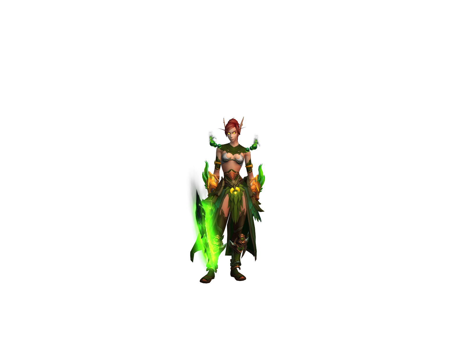 Vaxira 3D character render