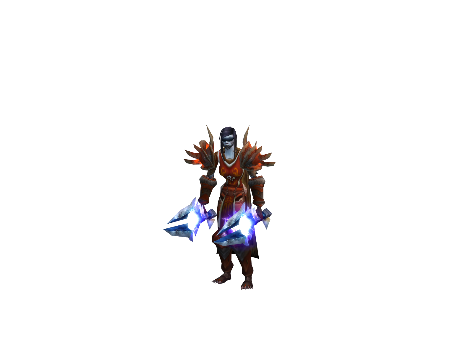Yraaz 3D character render
