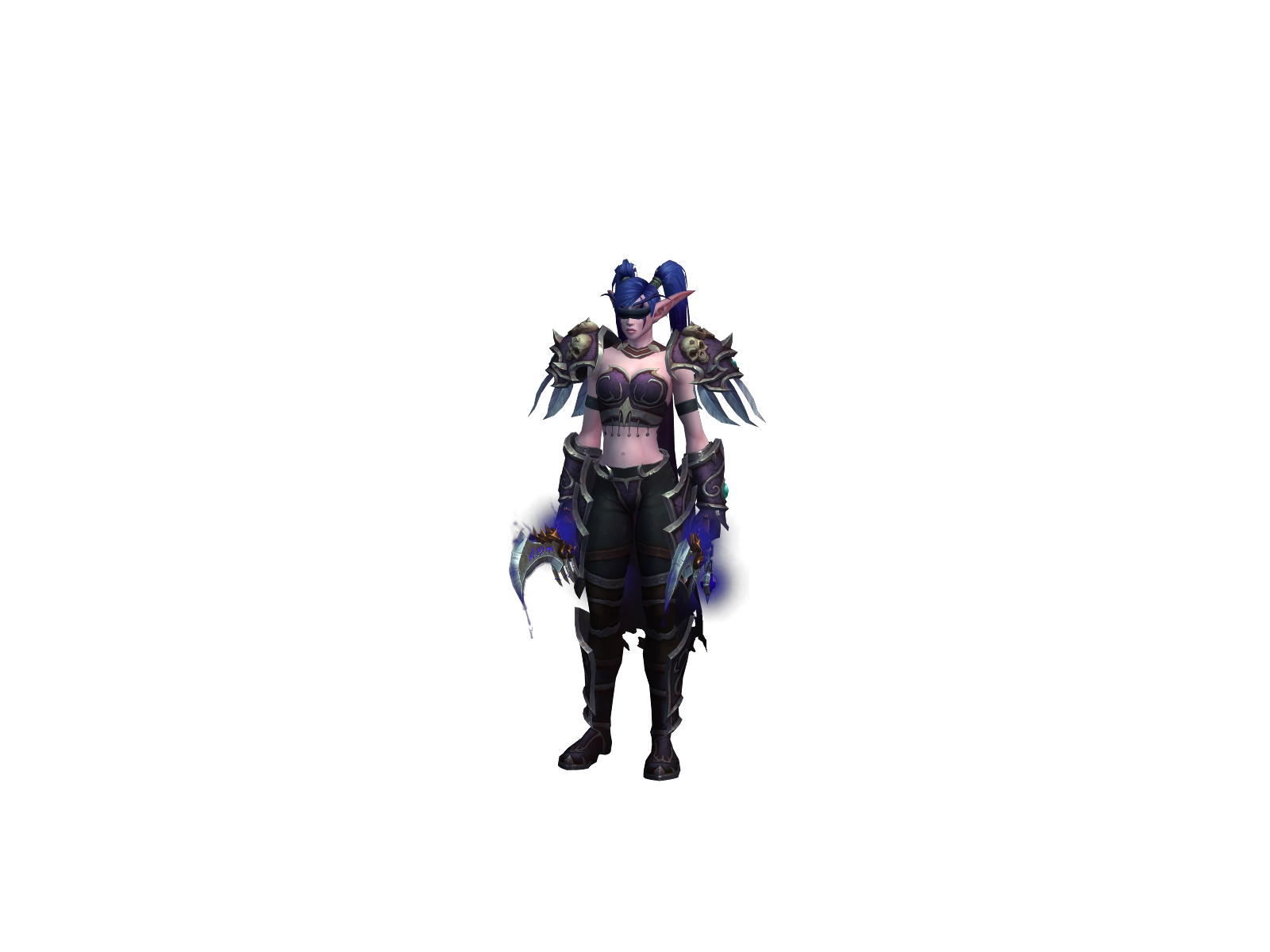 Shádøw 3D character render