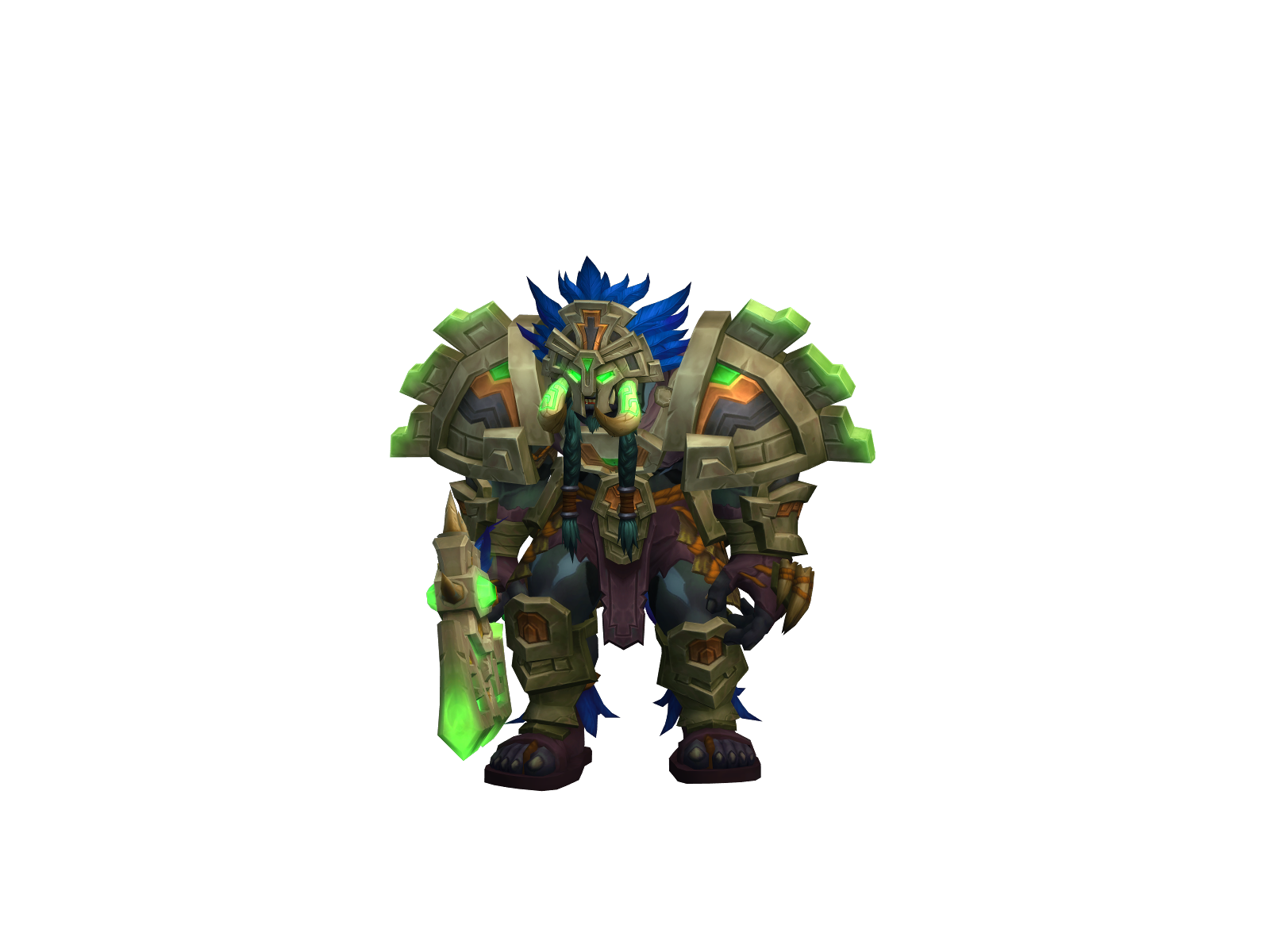 Bashher 3D character render
