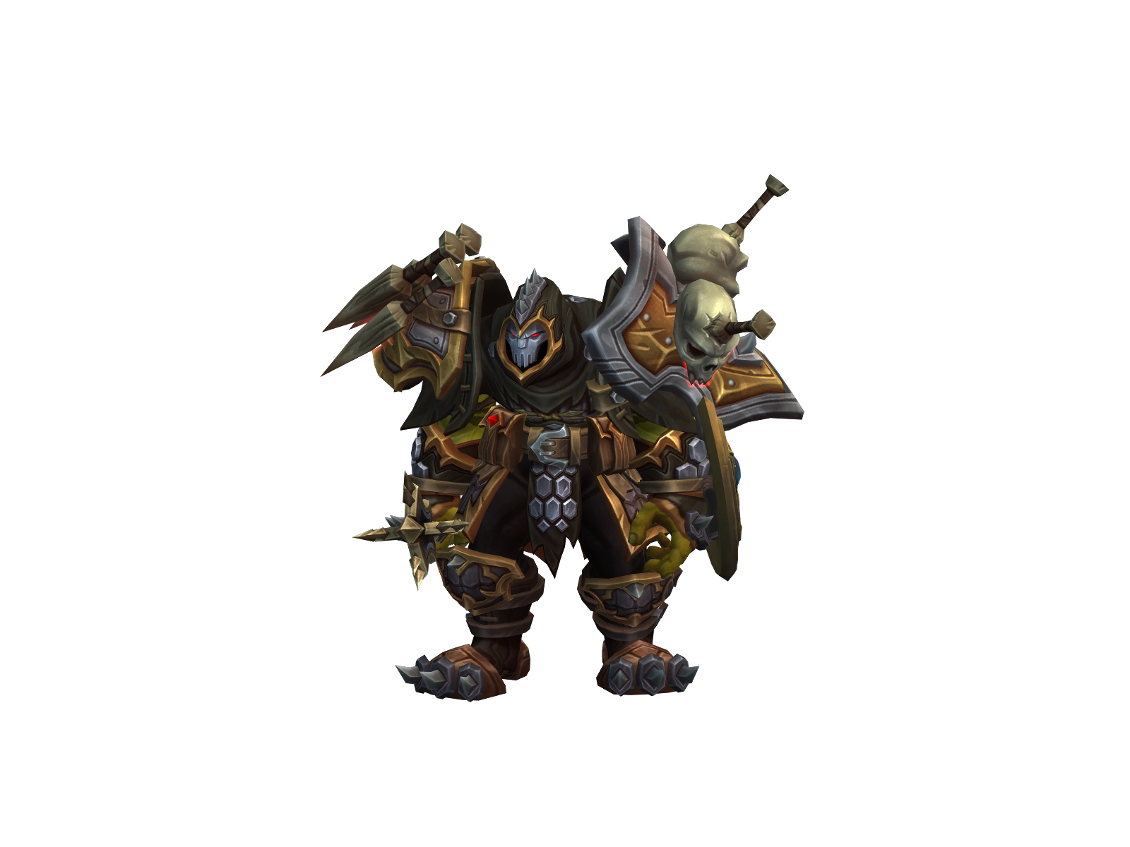 Dirhakt 3D character render