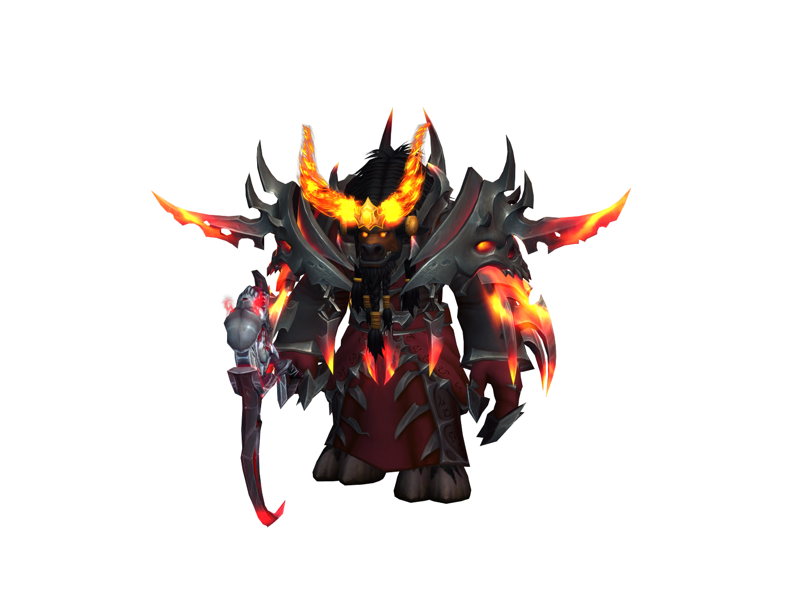 Hetyal 3D character render
