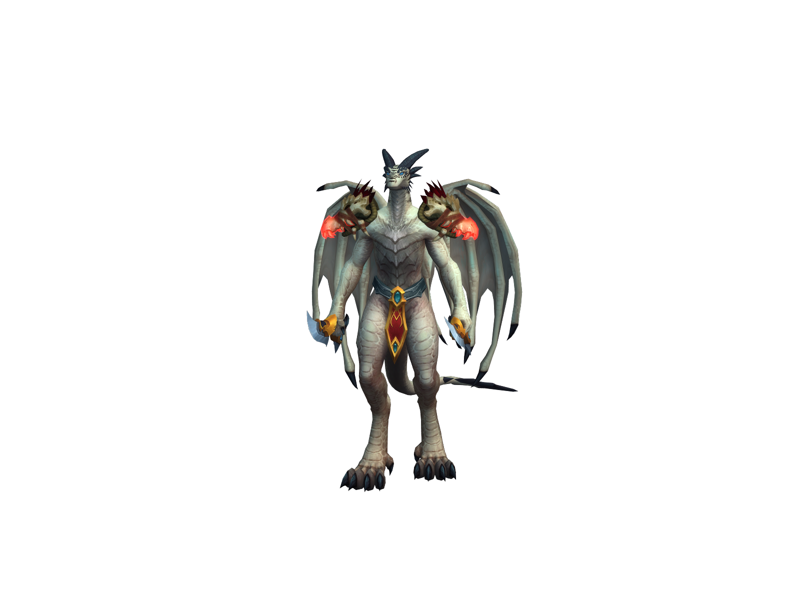 Krivnala 3D character render
