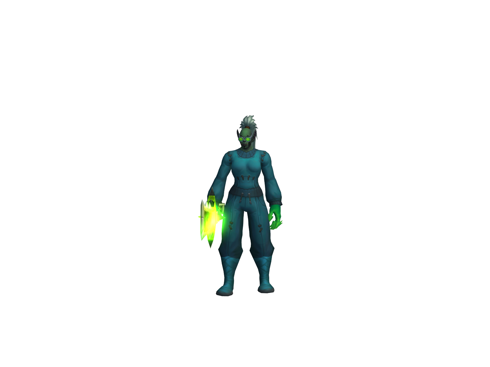 Pixelherô 3D character render