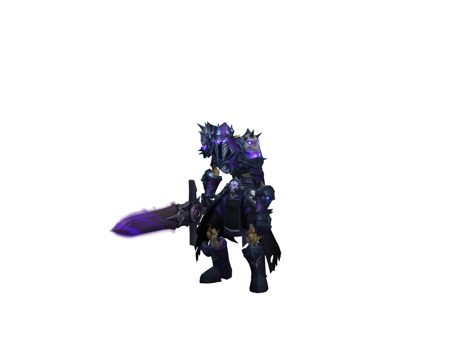 Ajox 3D character render