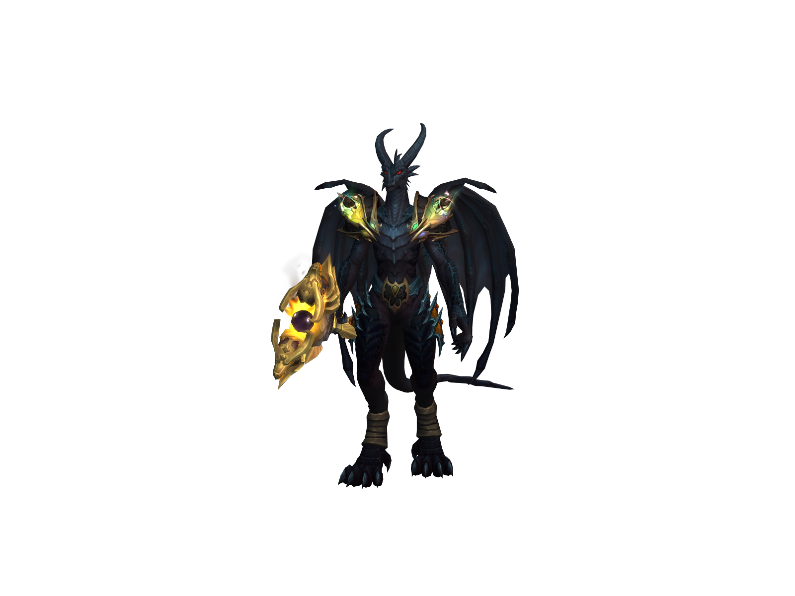 Pyromethok 3D character render