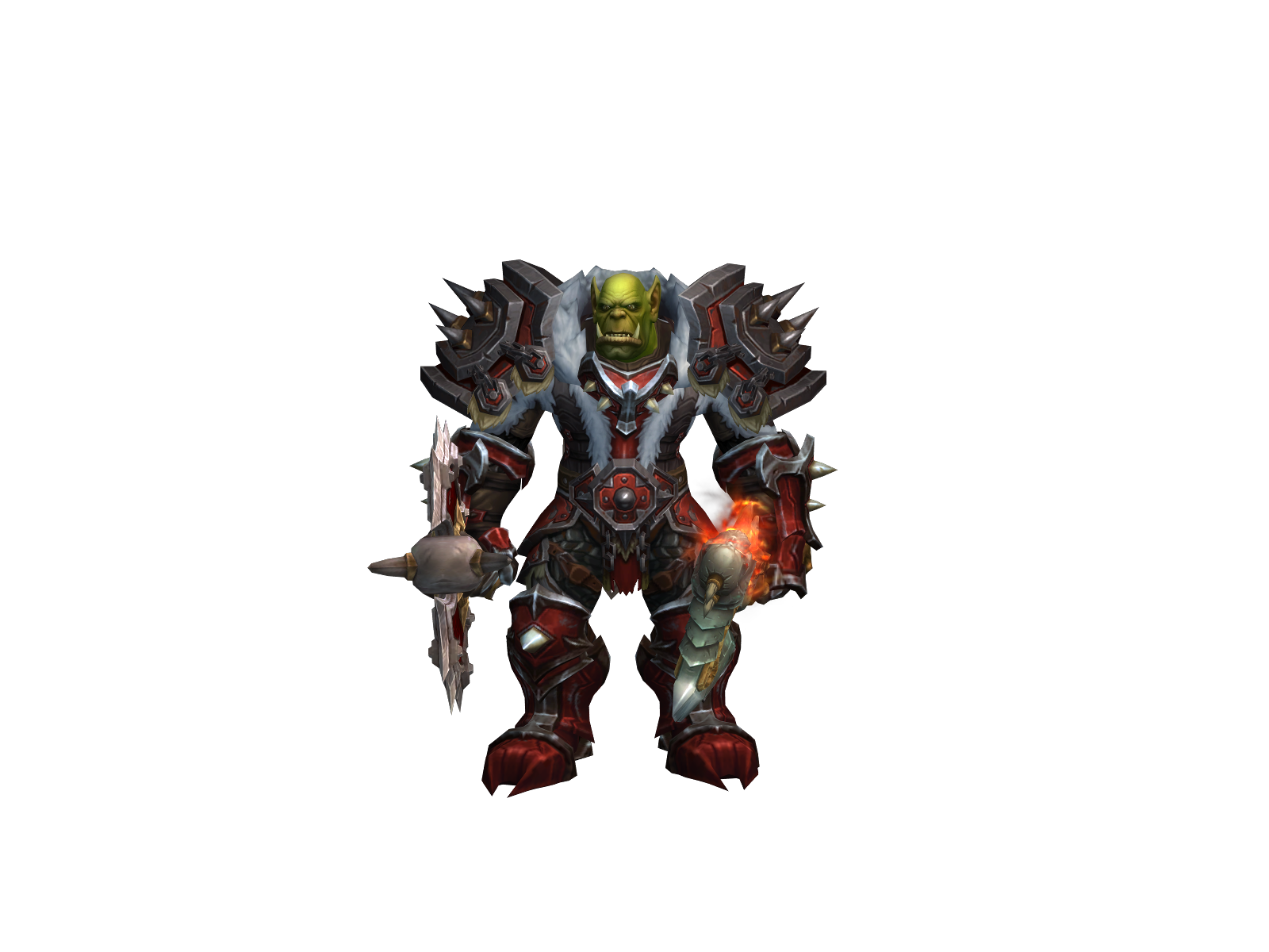 Khrogar 3D character render