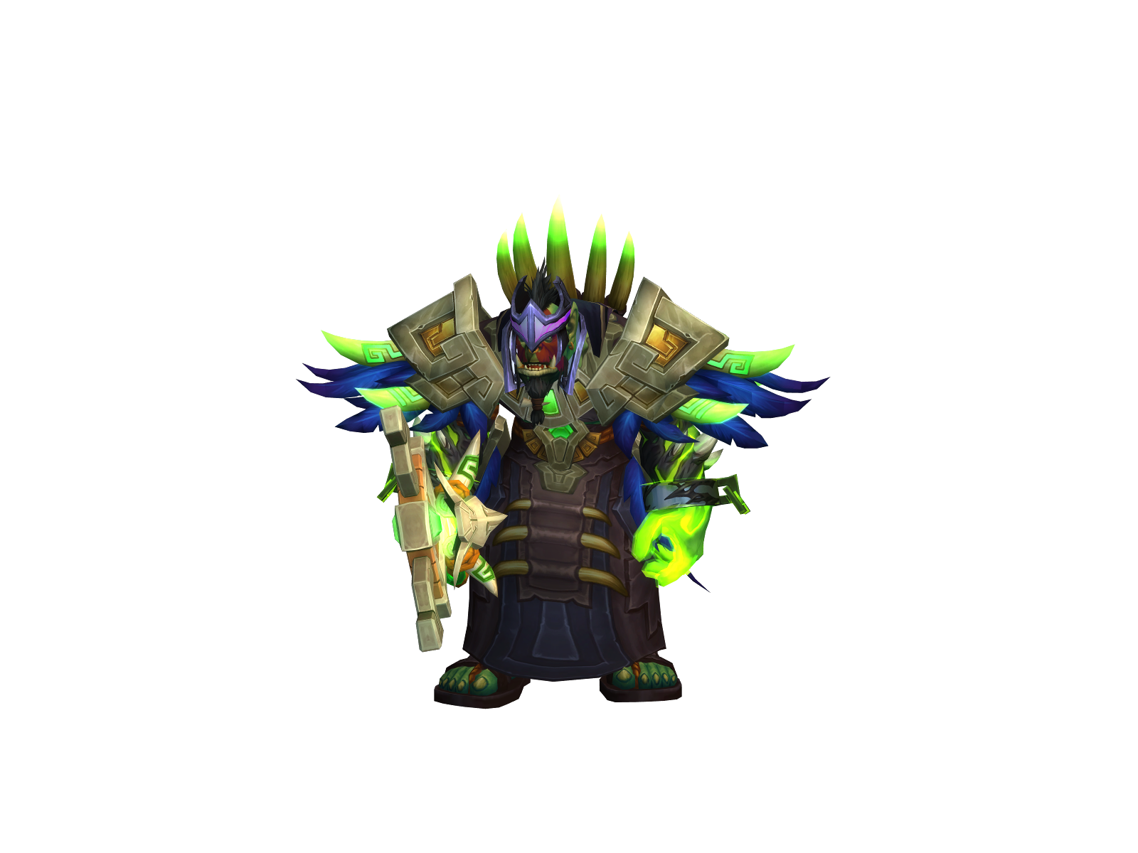 Plamenv 3D character render
