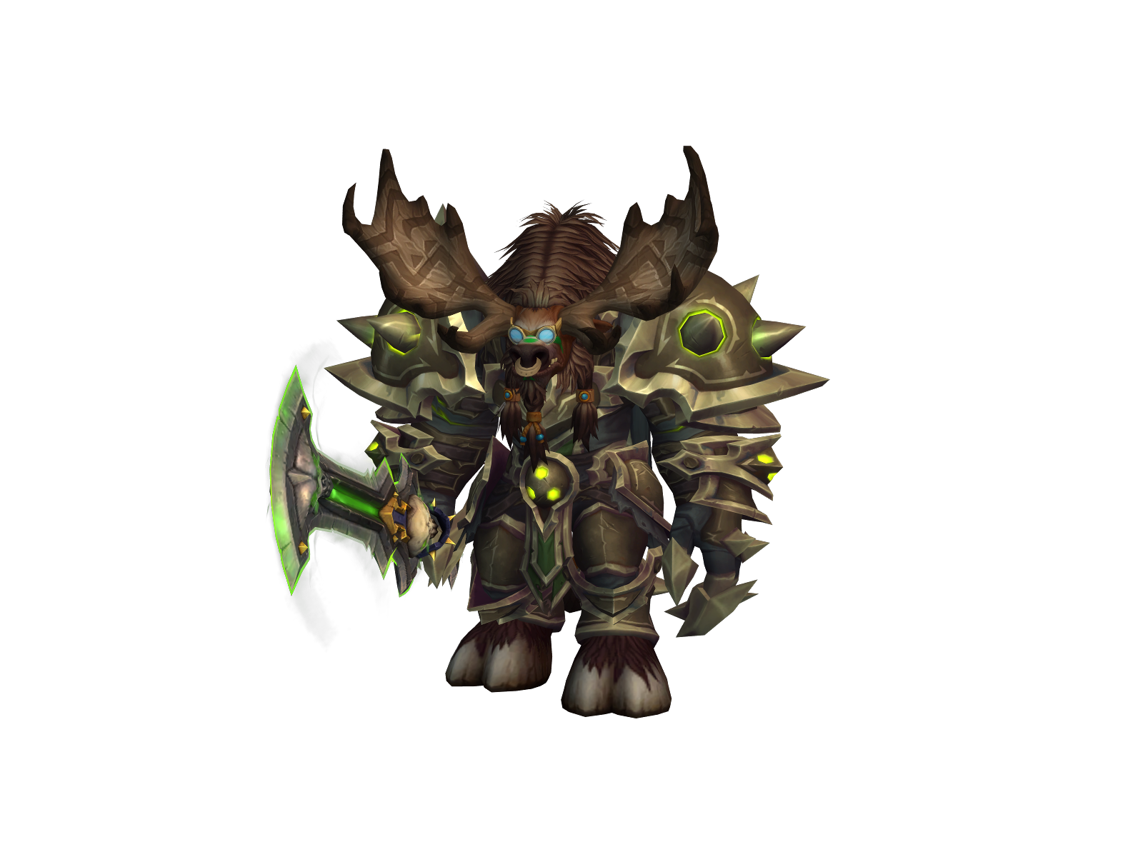 Biggoku 3D character render