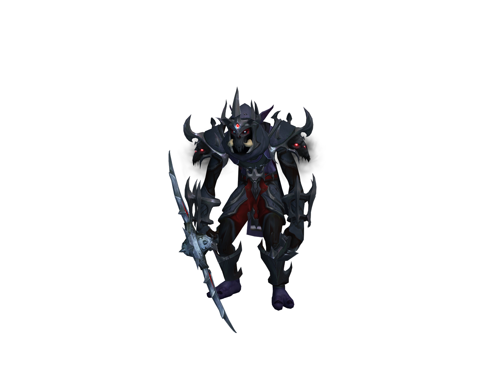 Bigdruud 3D character render