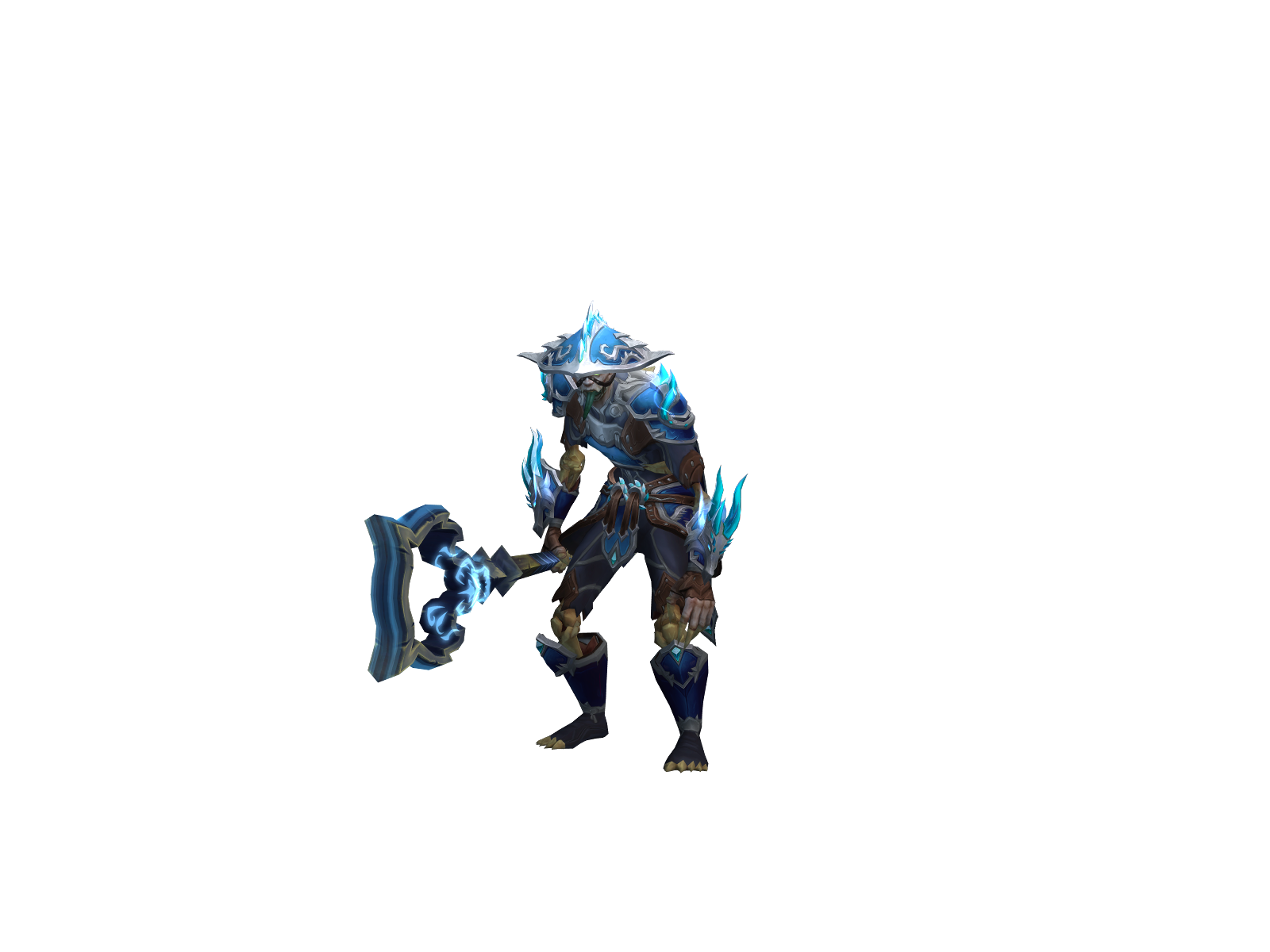 Blegh 3D character render