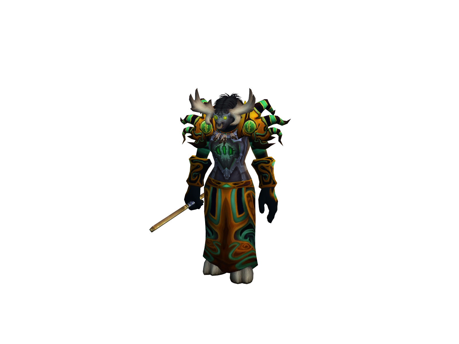 Visçe 3D character render
