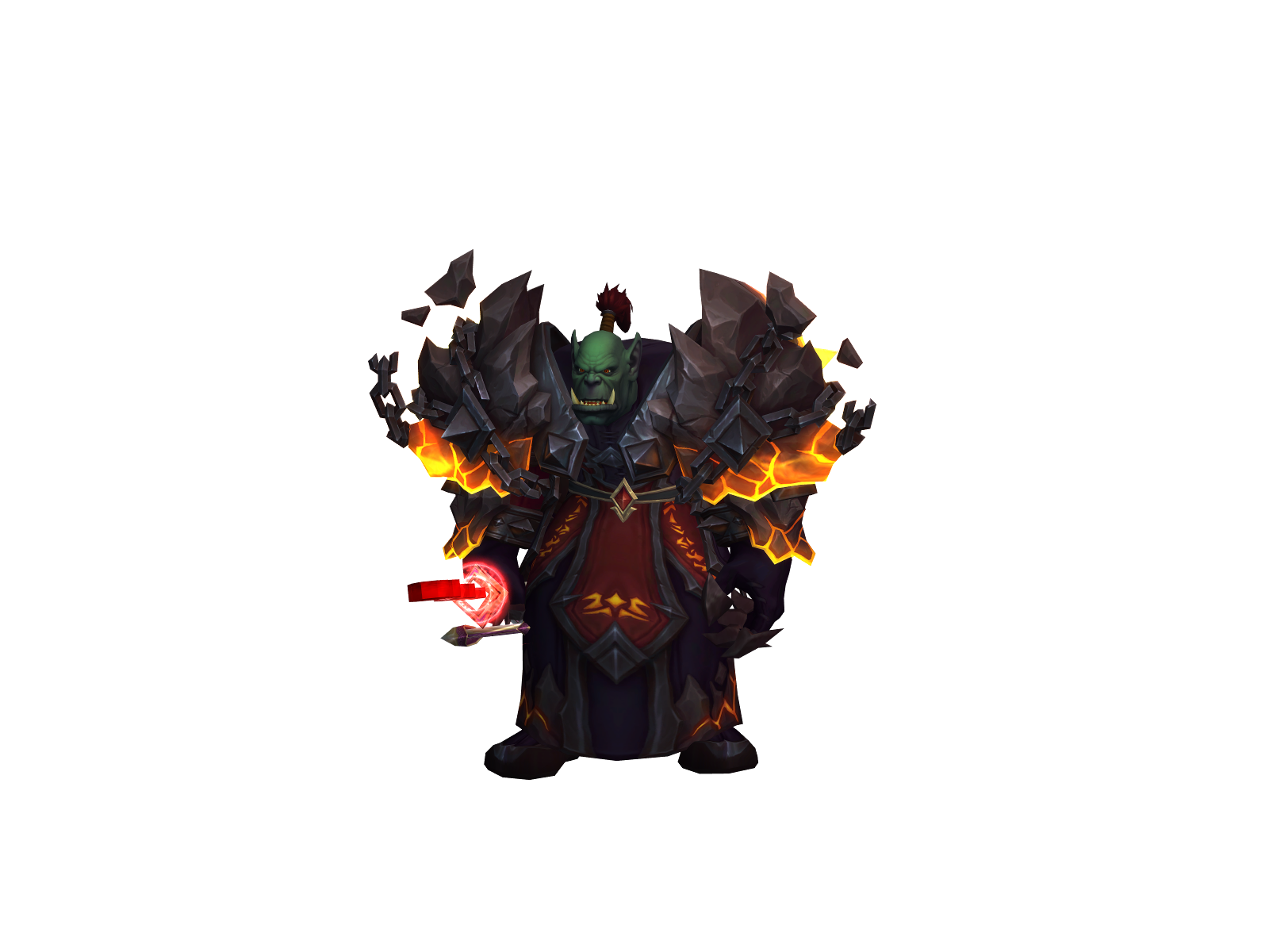 Kiwmyaklock 3D character render
