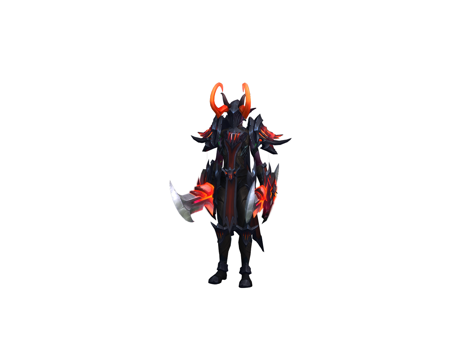 Lunatíh 3D character render