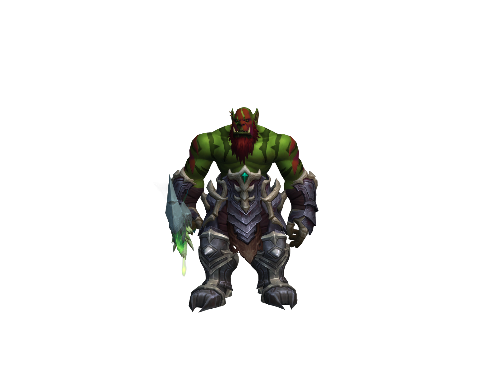 Kvarrior 3D character render