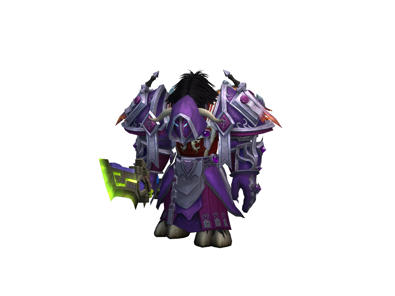 Atacmsechka 3D character render