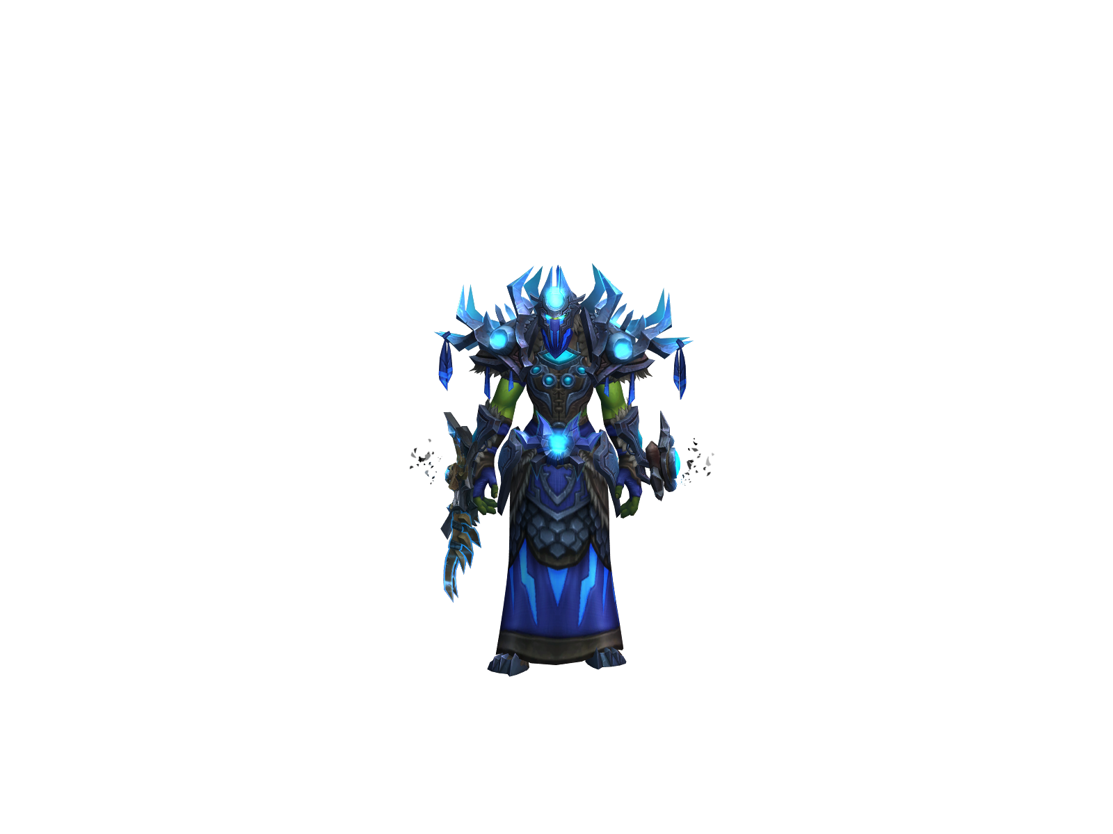 Delnashaman 3D character render