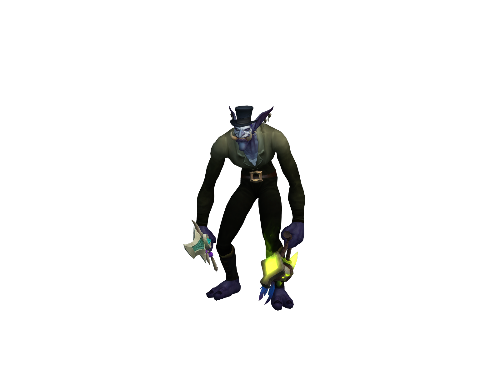 Abbzey 3D character render