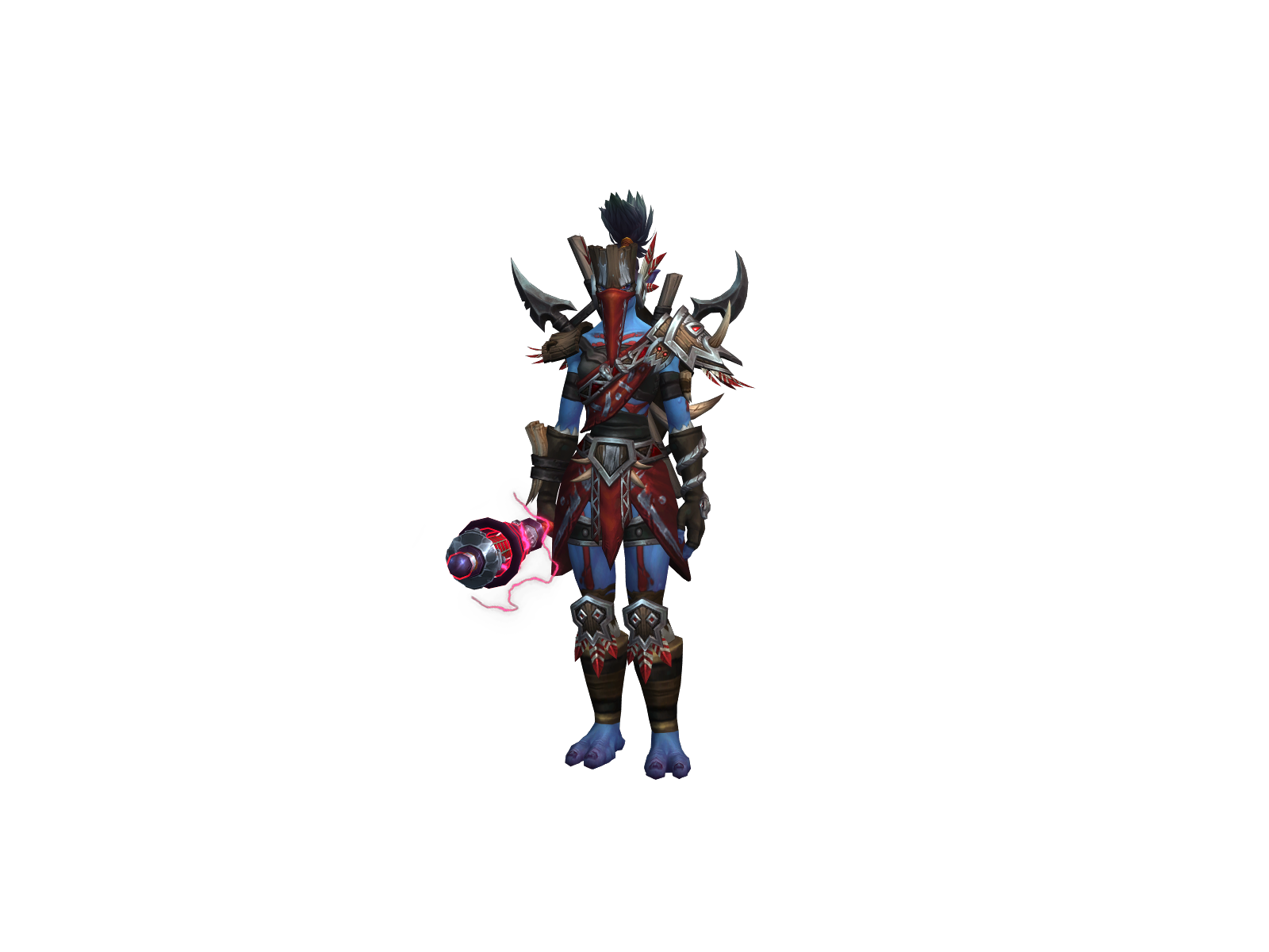 Bravols 3D character render