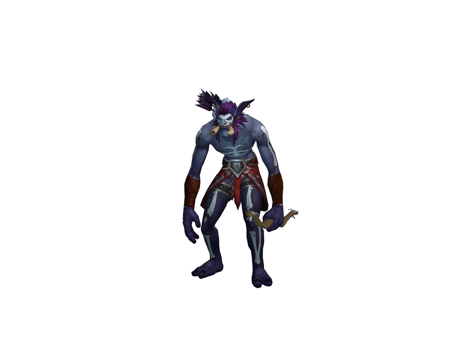 Tamahage 3D character render
