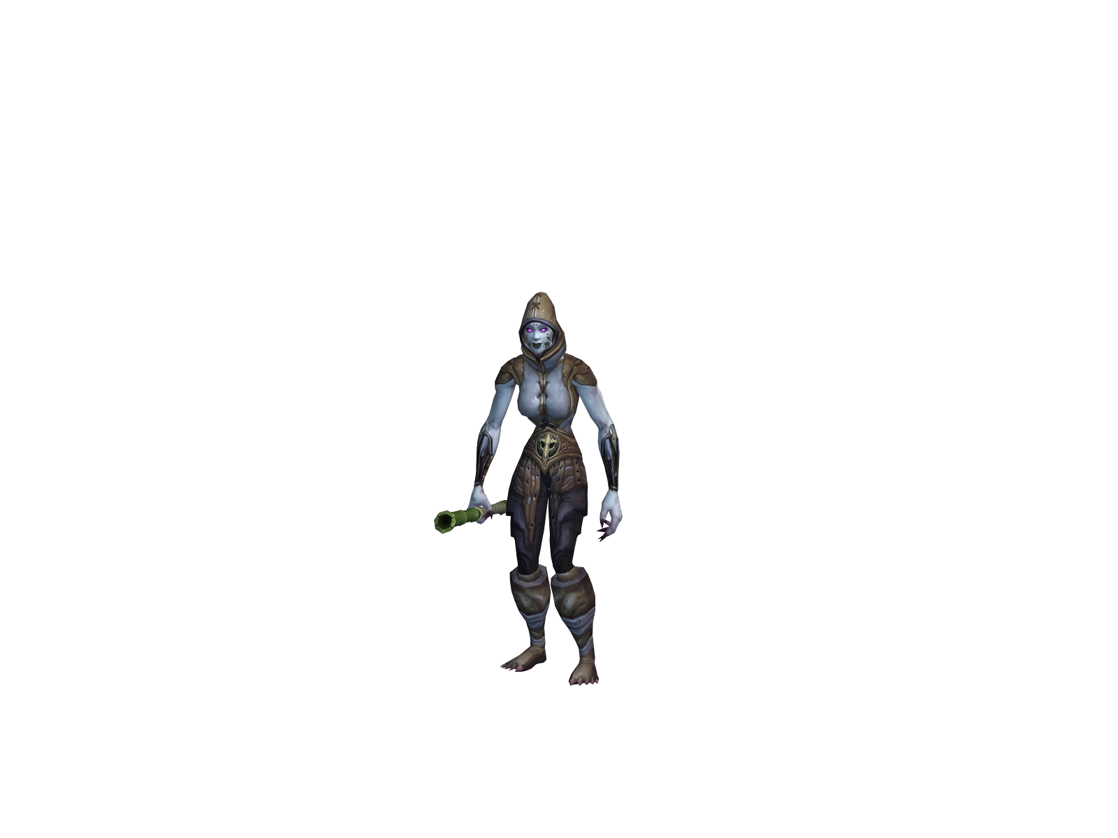 Nakso 3D character render
