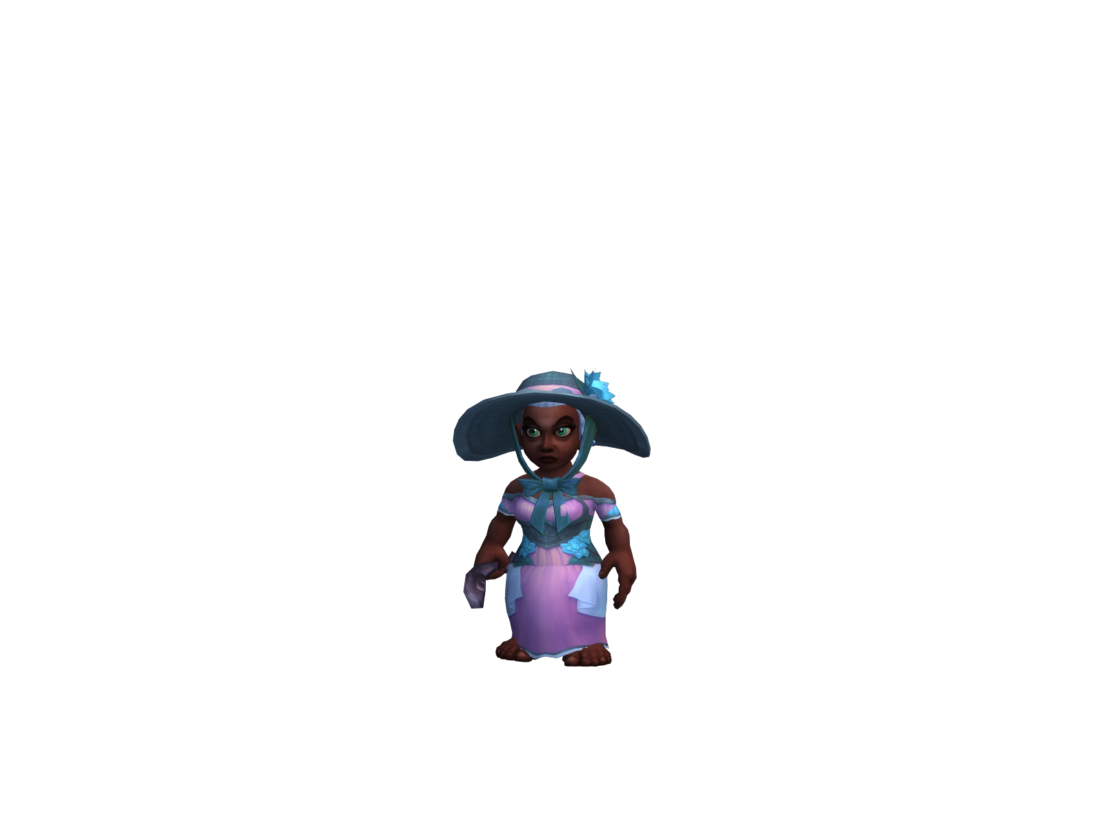 Hejabajen 3D character render