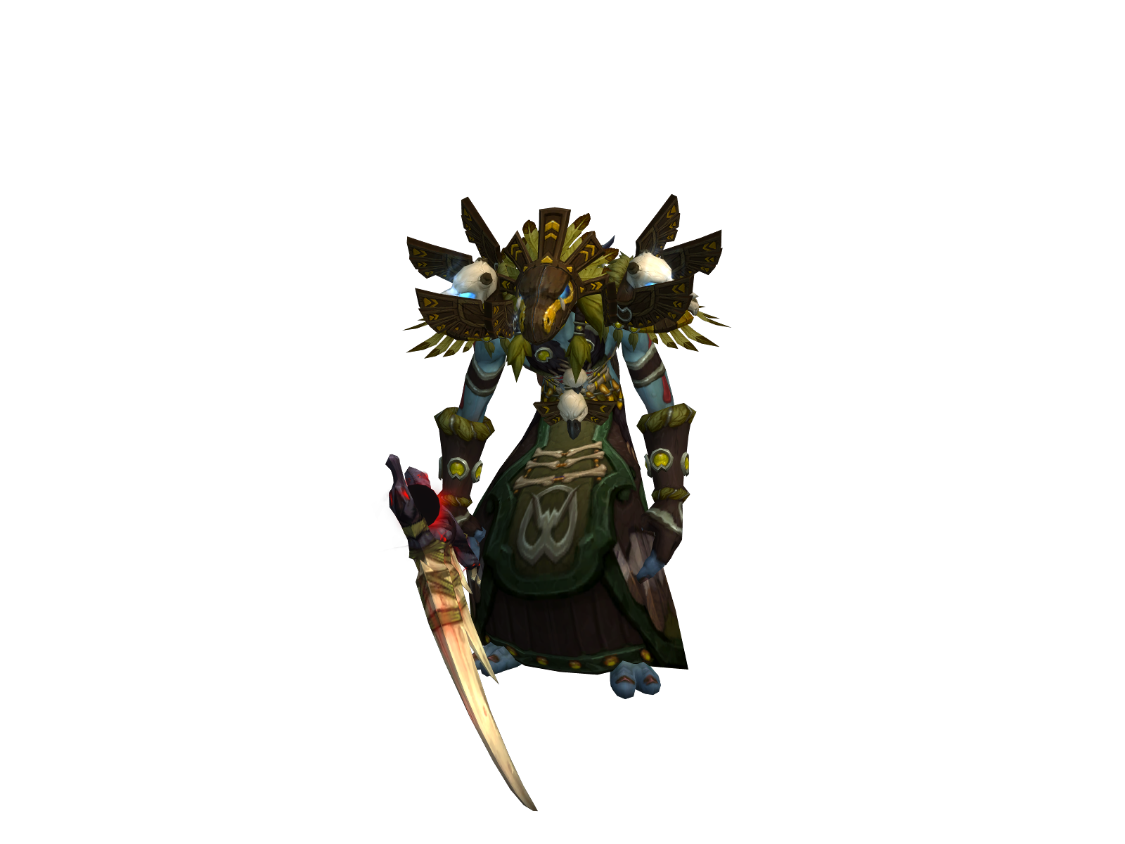 Kolek 3D character render