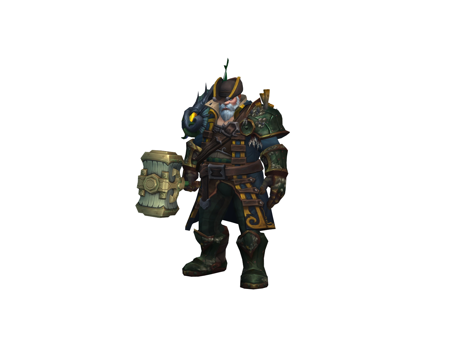 Vivimortuus 3D character render