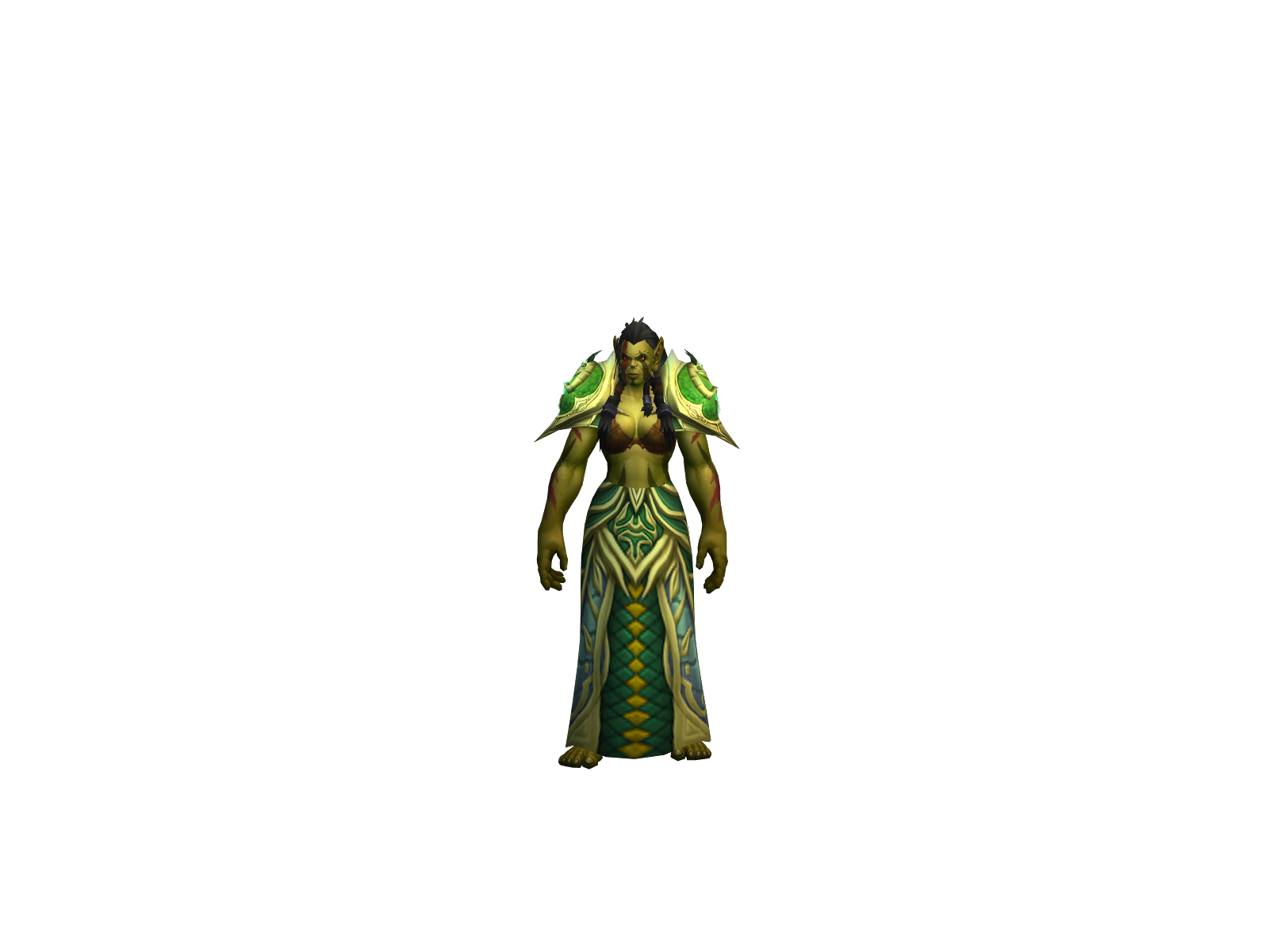Mellitwo 3D character render