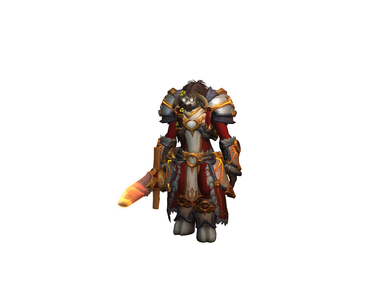 Glekani 3D character render