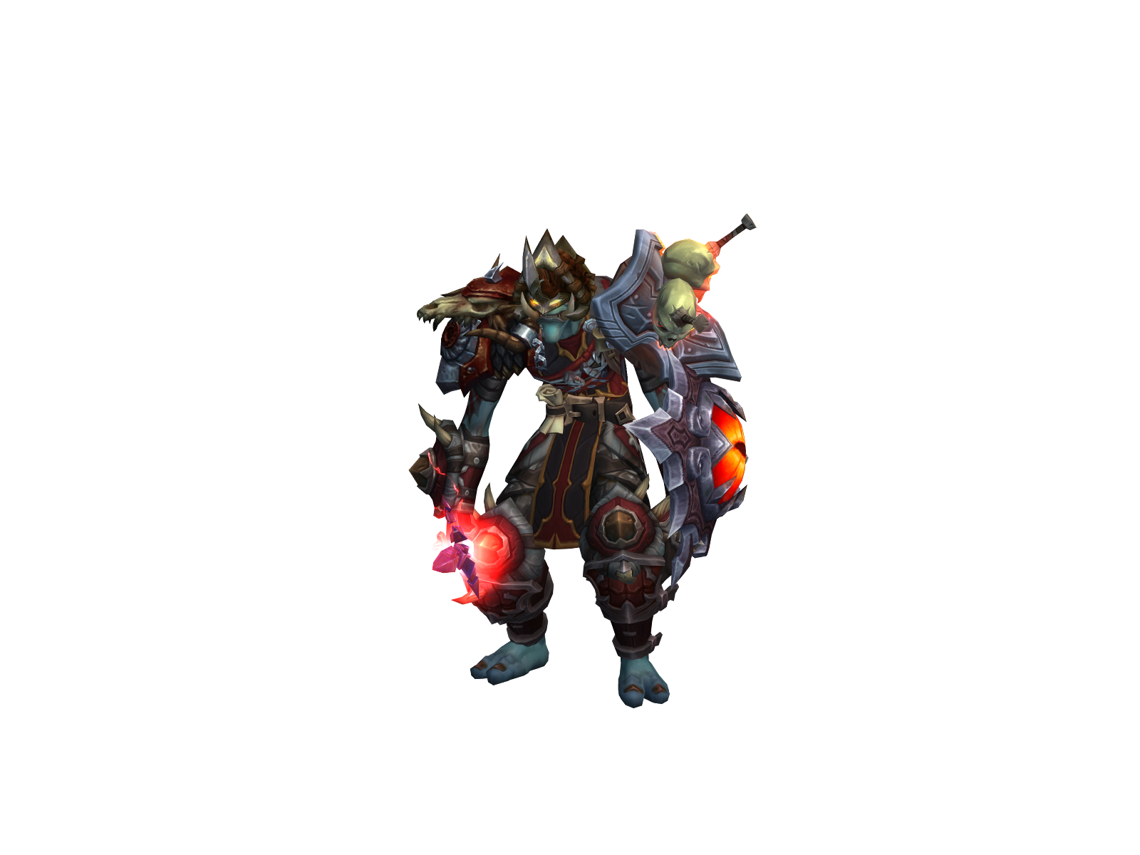 Doomloaf 3D character render