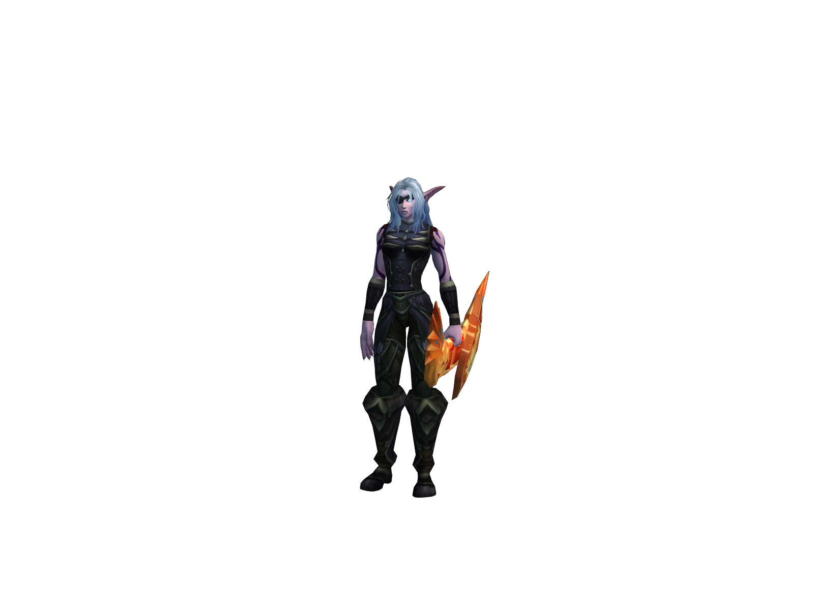 Kiyome 3D character render