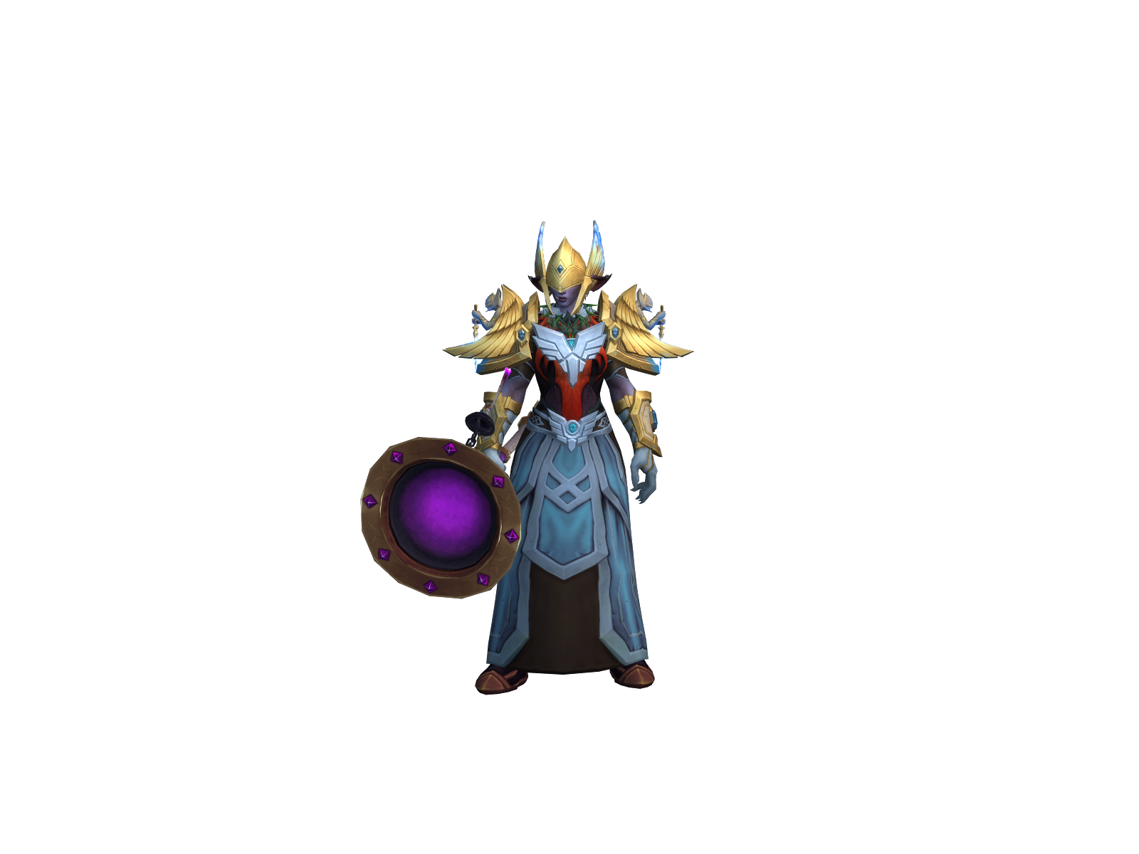 Holycrak 3D character render