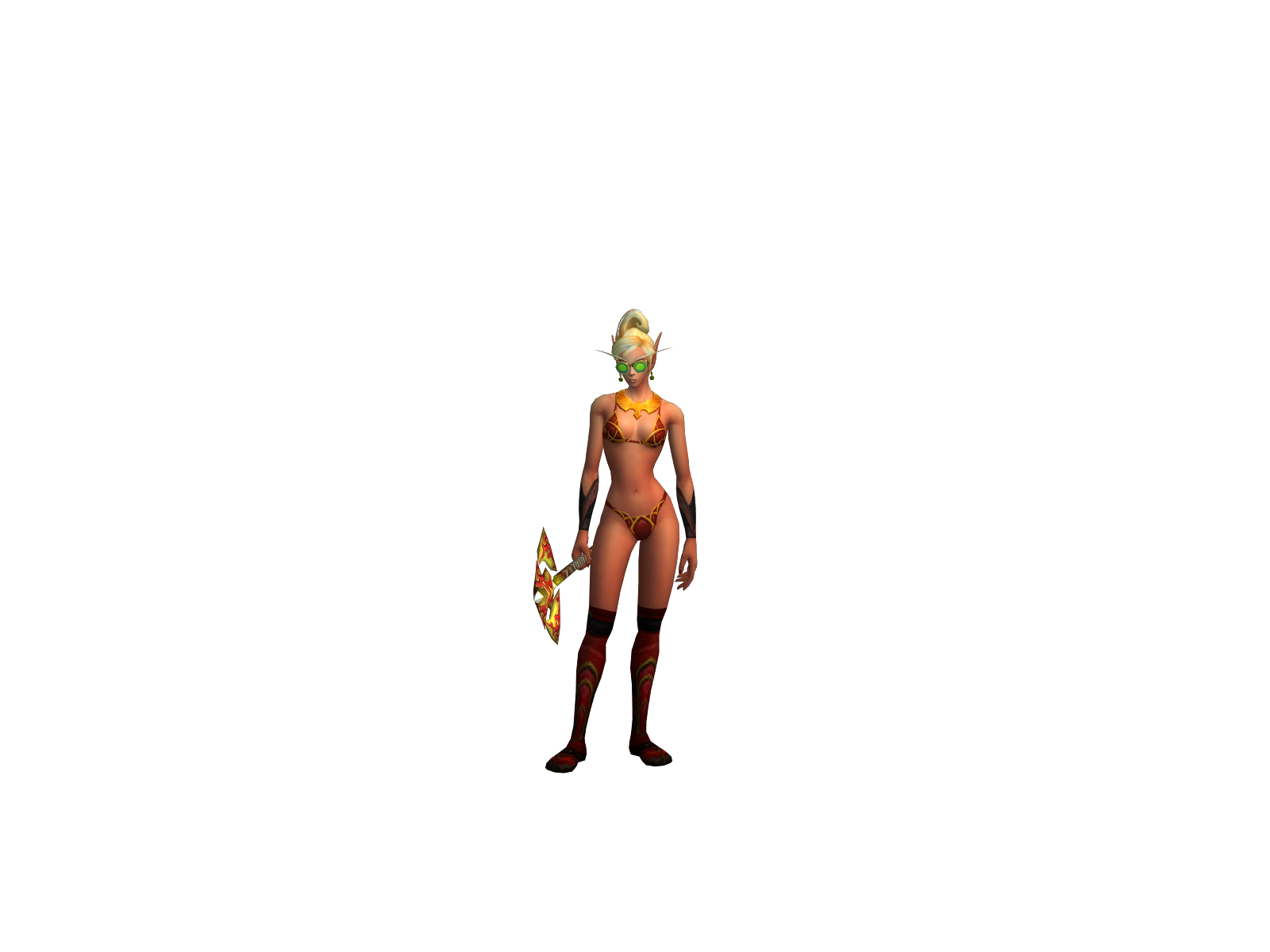 Deventermage 3D character render