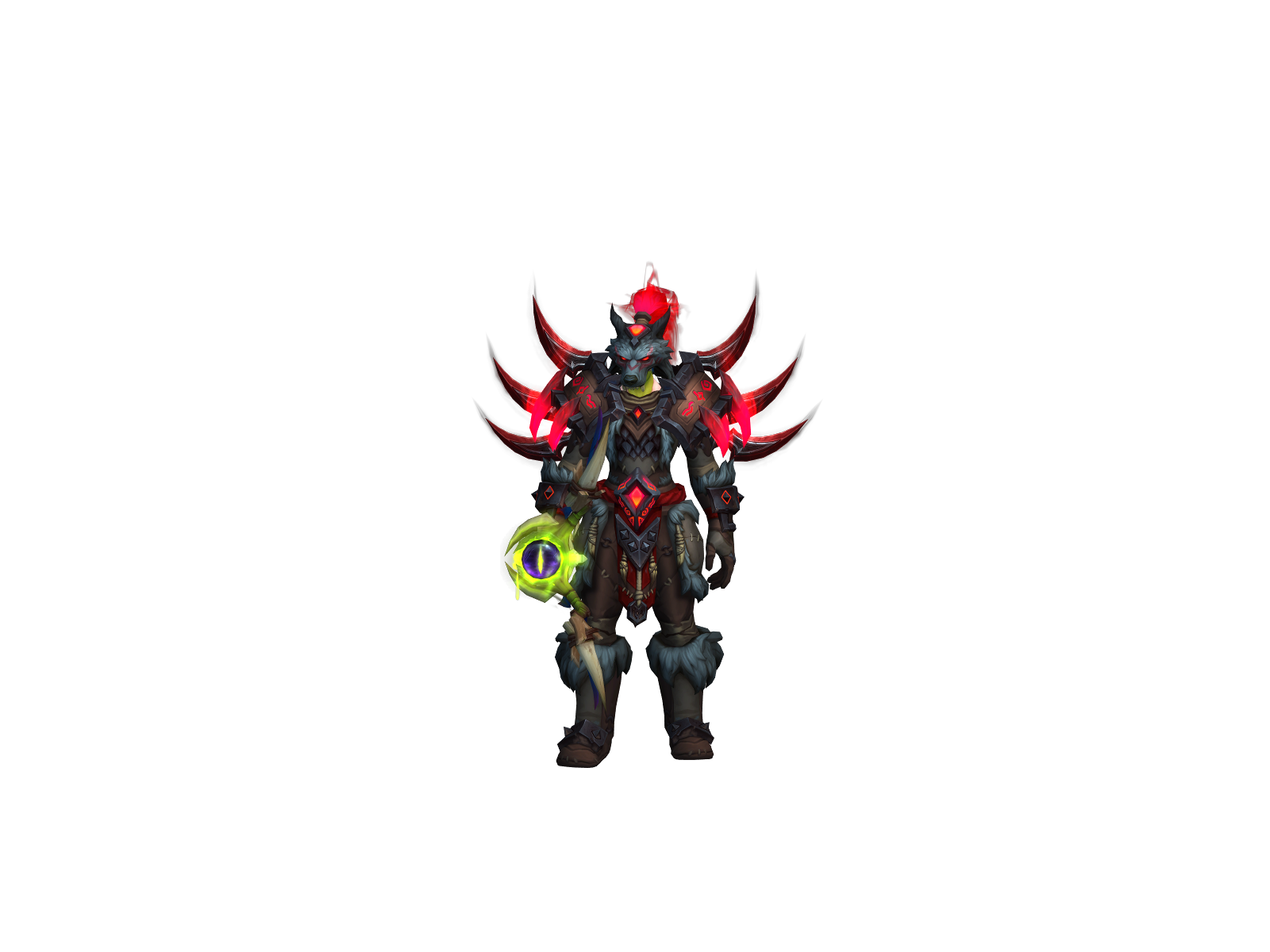 pûrge 3D character render