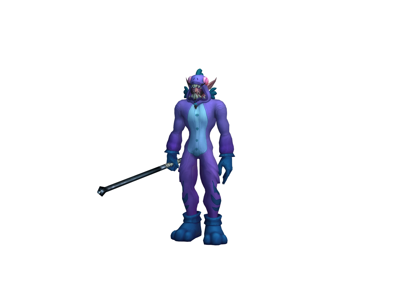 Nearly 3D character render
