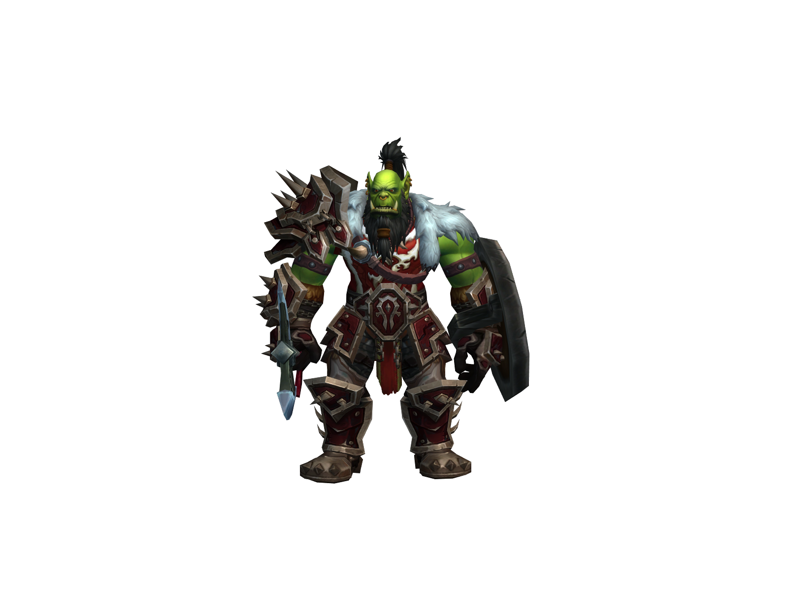Garathog 3D character render