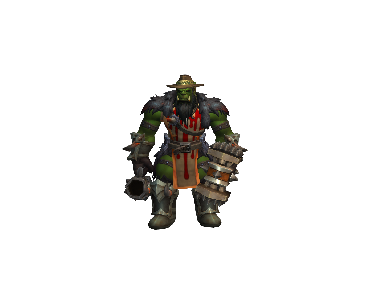 Wiggzilla 3D character render