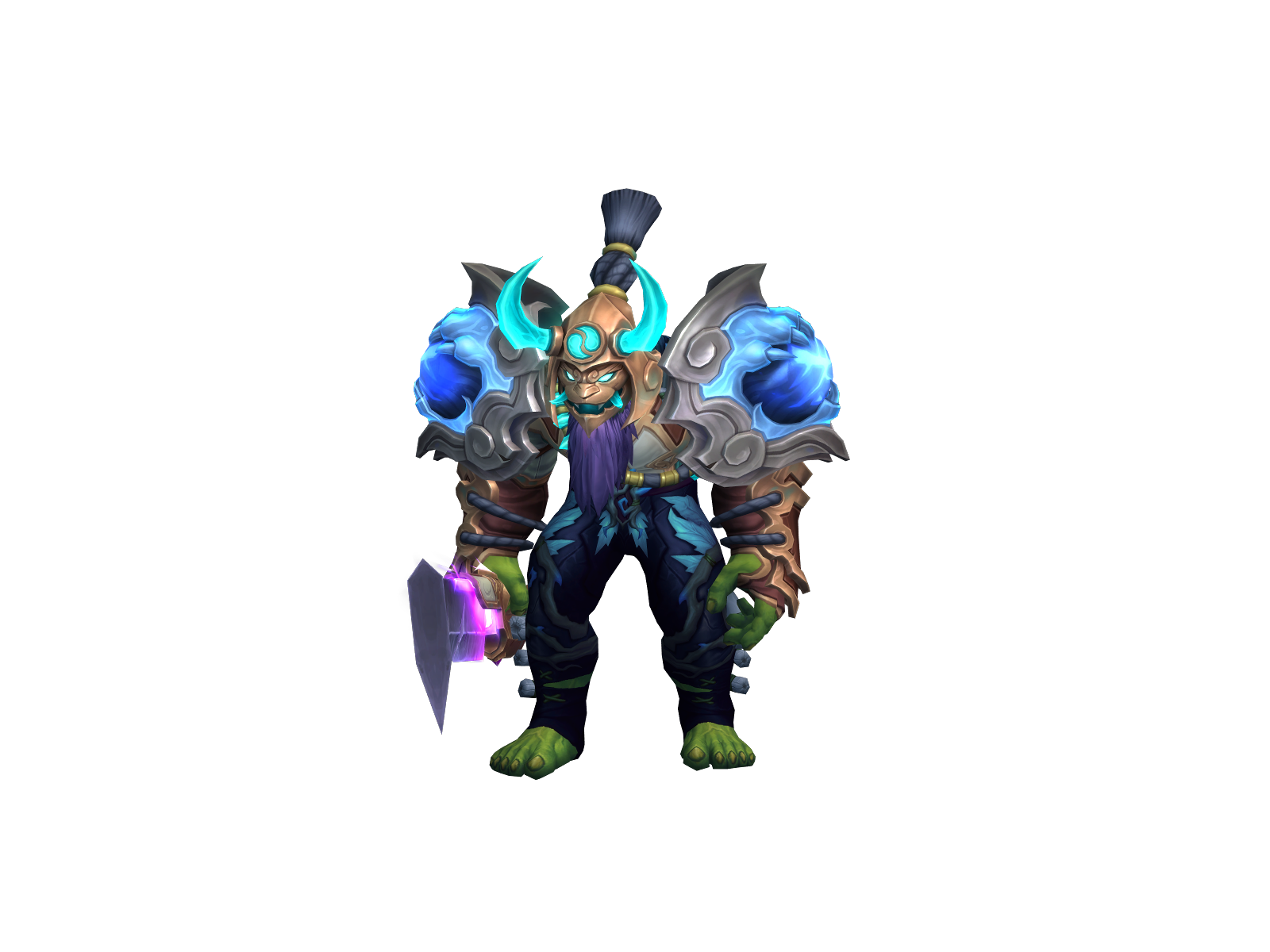 Anatares 3D character render
