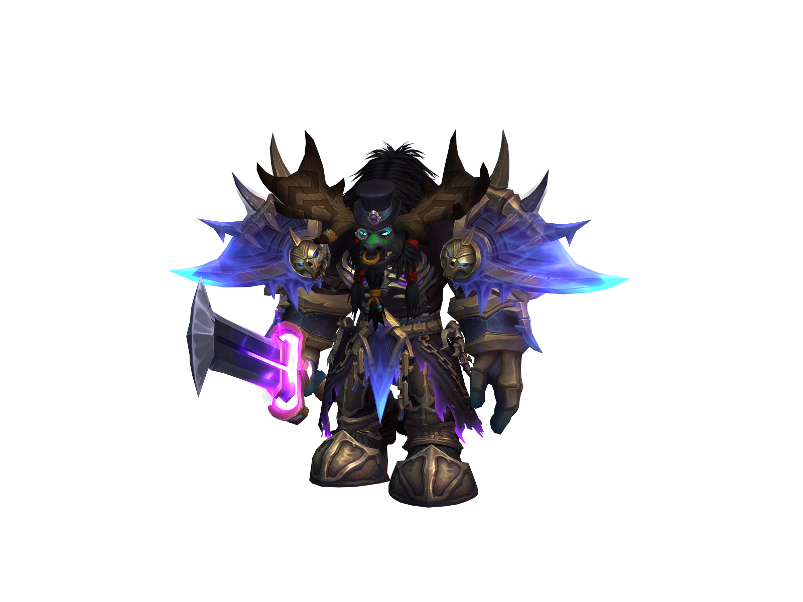 Necrohoofs 3D character render