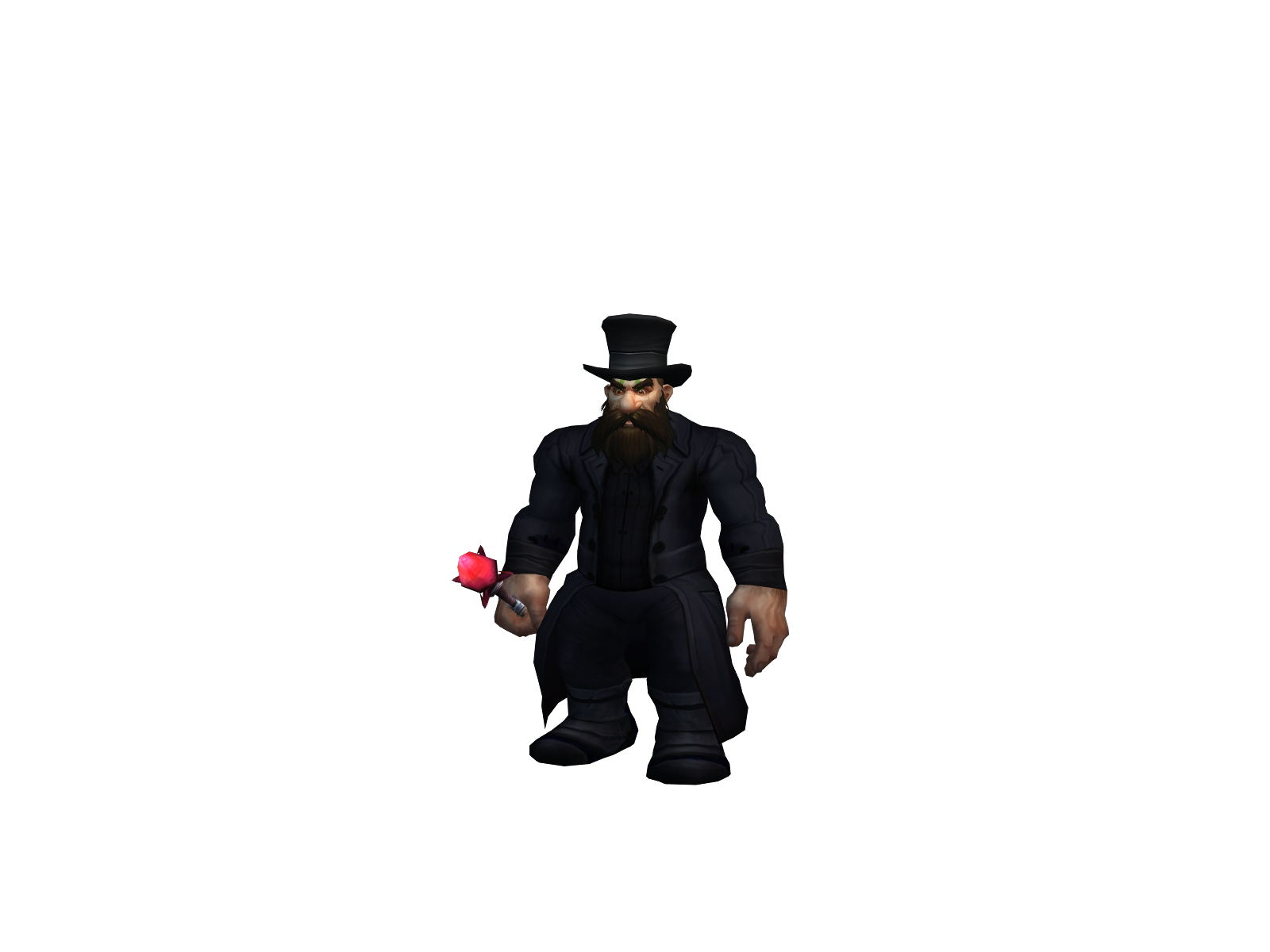 Wiltz 3D character render