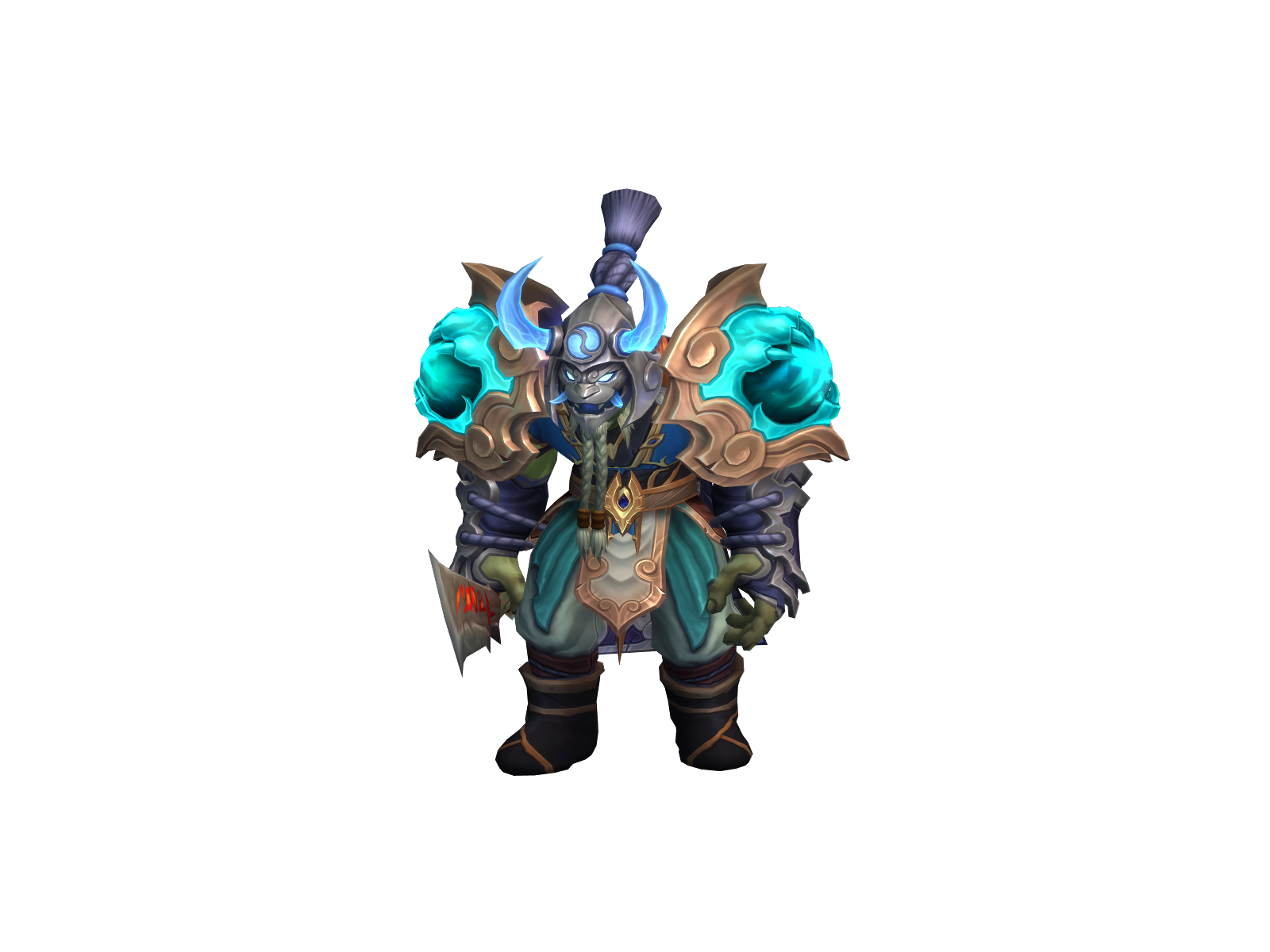 Mézami 3D character render