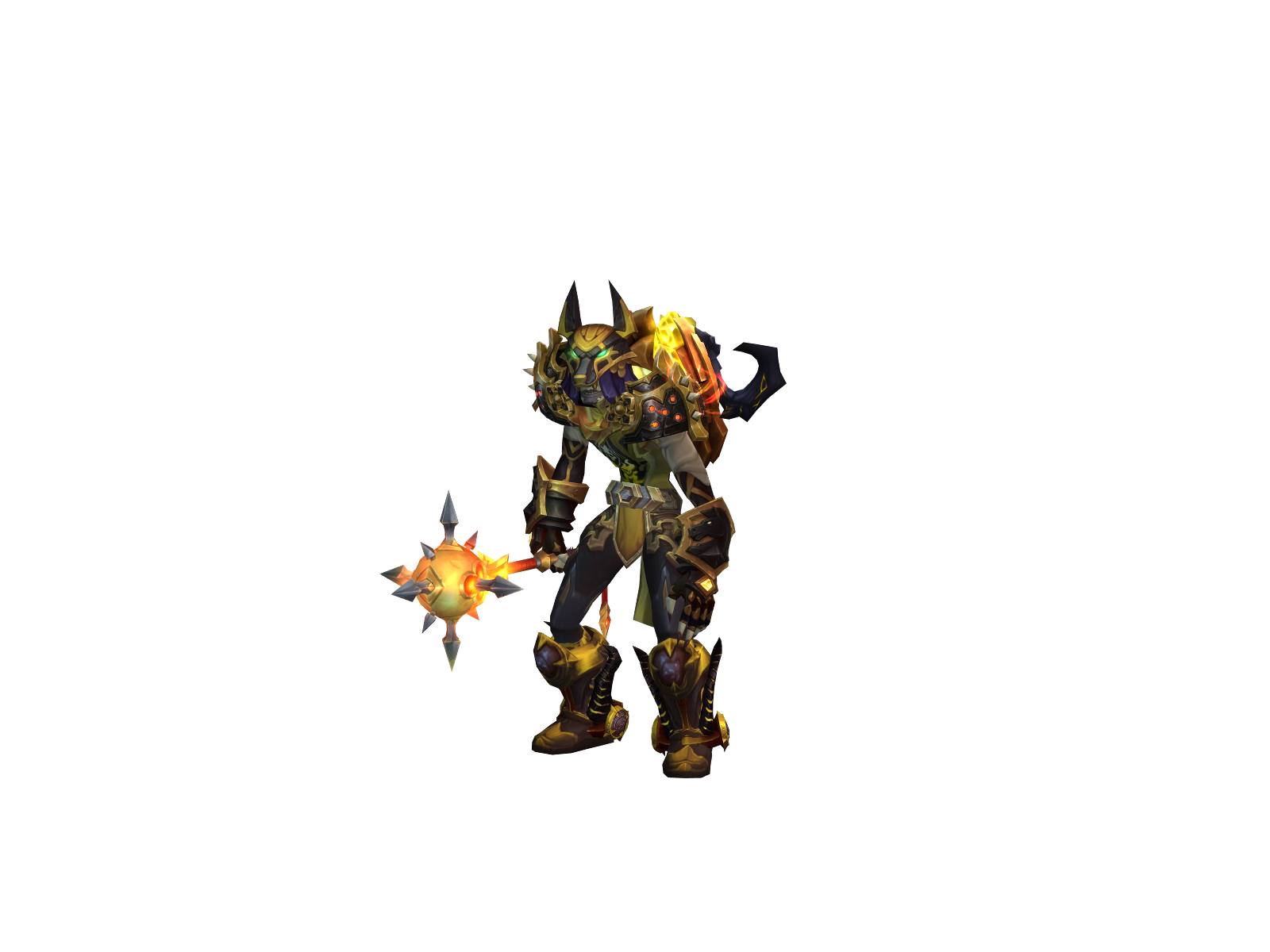 Rabíés 3D character render