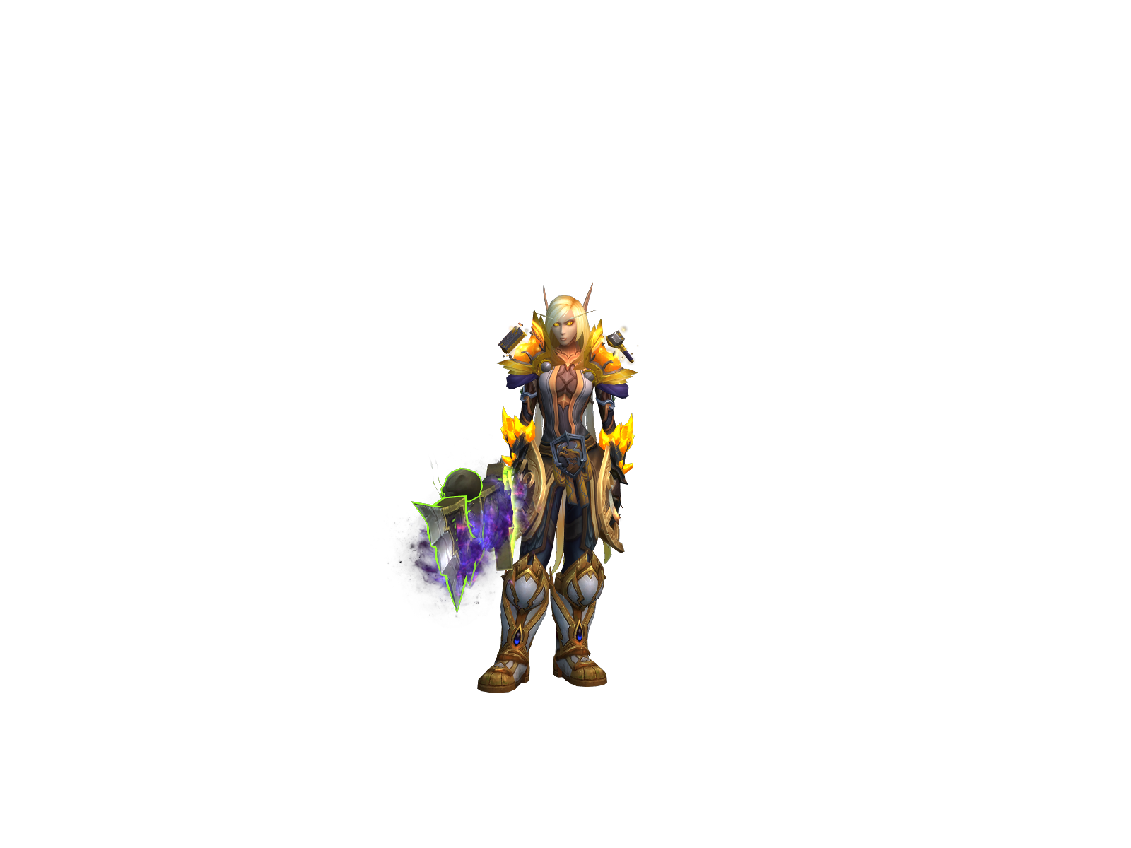Paricher 3D character render