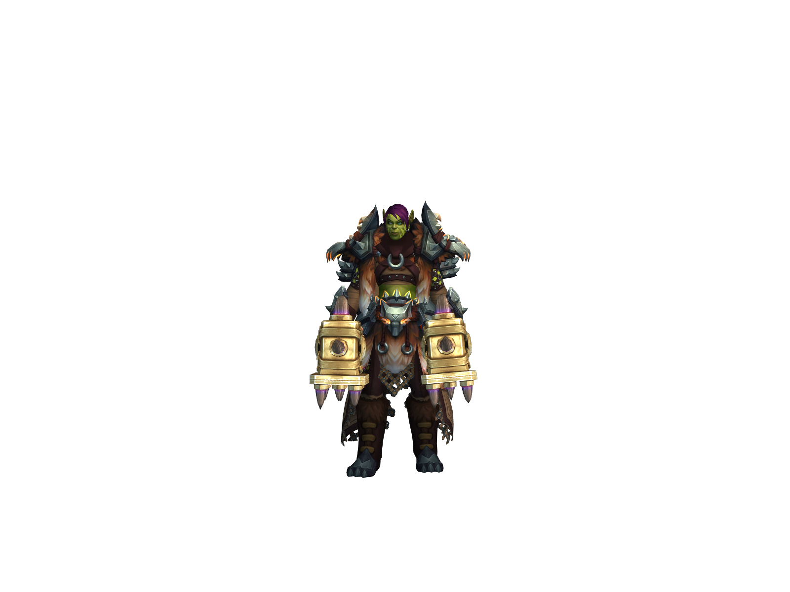 Knullronk 3D character render