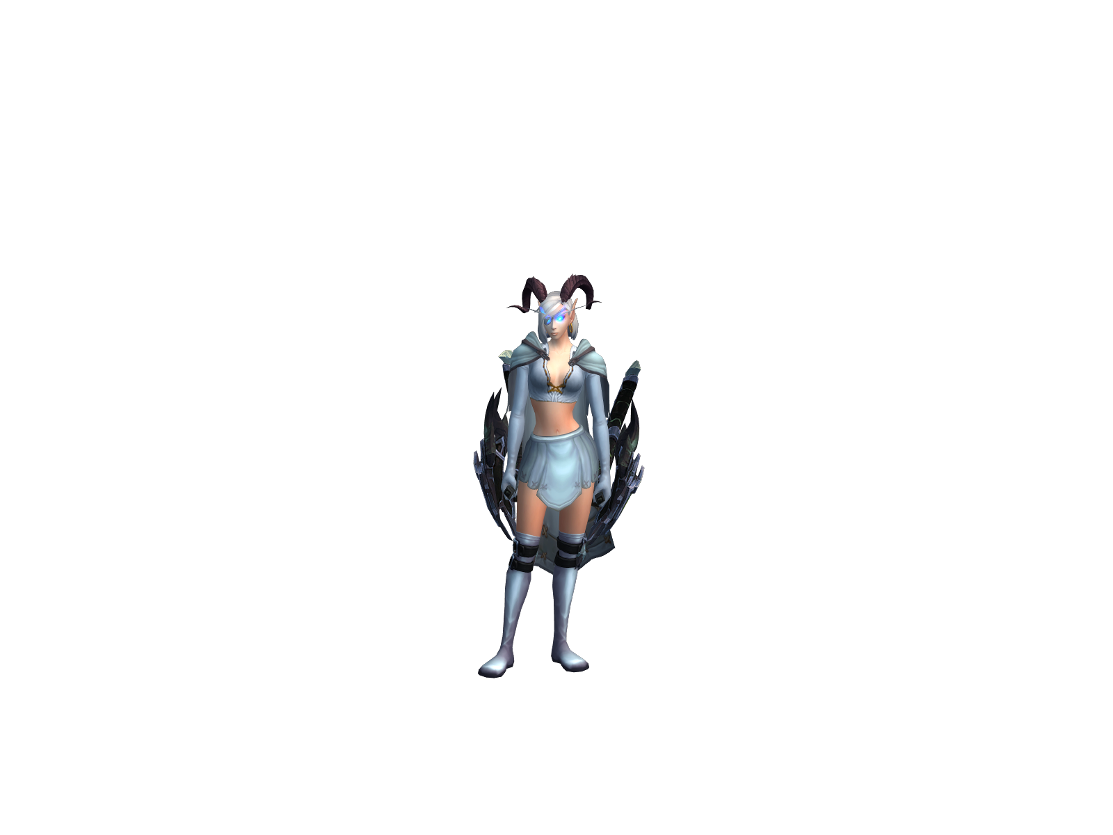 Wetteeshirt 3D character render